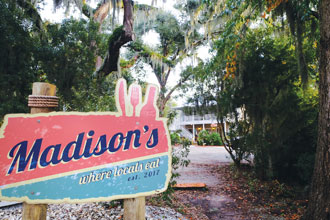 Madisons Exterior Sign