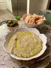 Celebrate HGG Lima Bean Hummus
